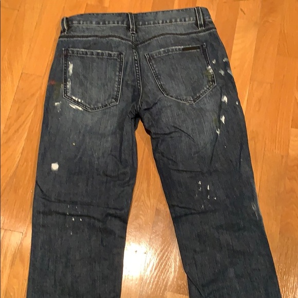 BCBG Billie paint splattered Jean size 26 - Picture 5 of 8